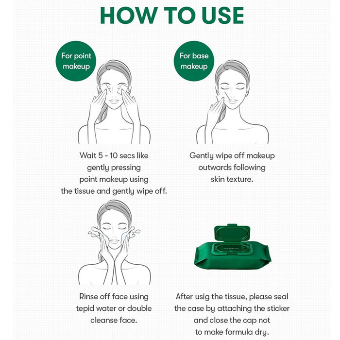 VT - Cica Mild Cleansing Tissue