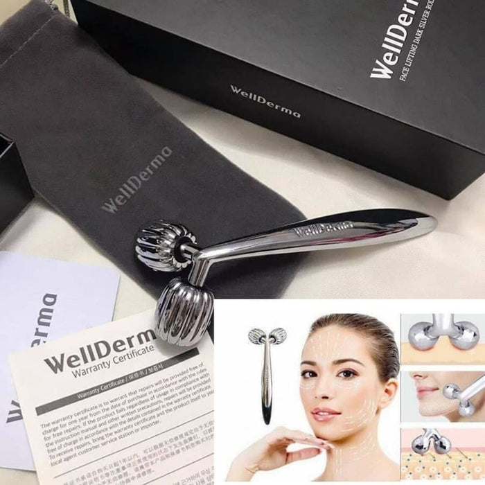 WELLDERMA - Face Lifting Dark Silver Roller
