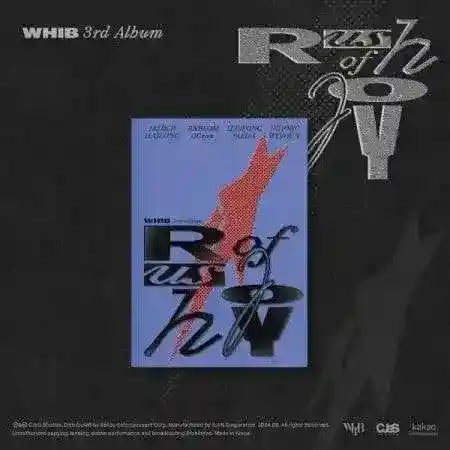 WHIB - [RUSH OF JOY] 3rd Single Album